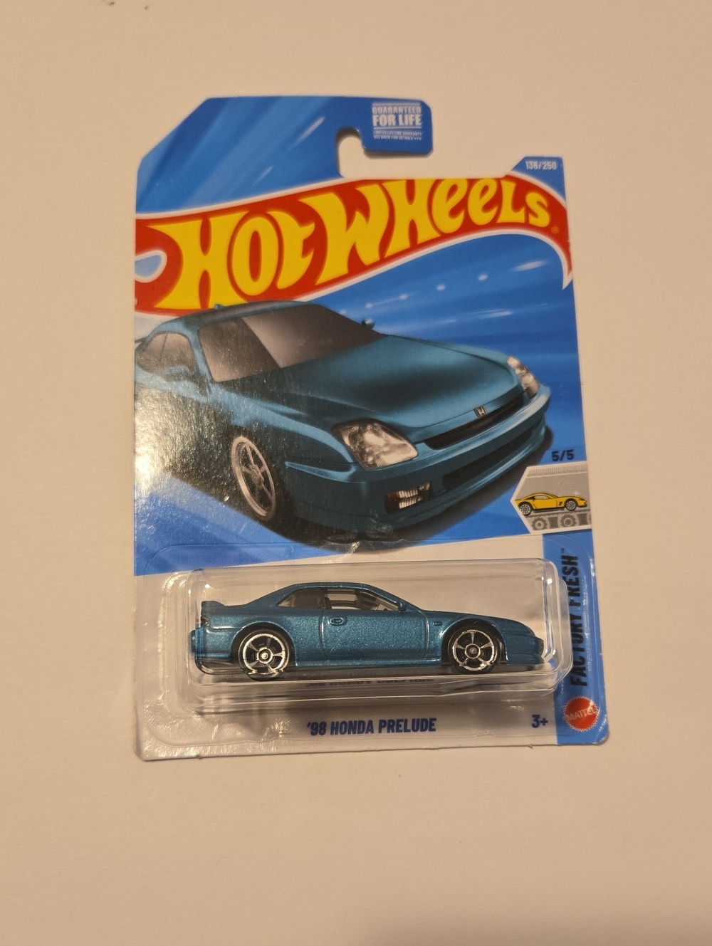 Hot Wheels '98 Honda Prelude - Metallic Teal